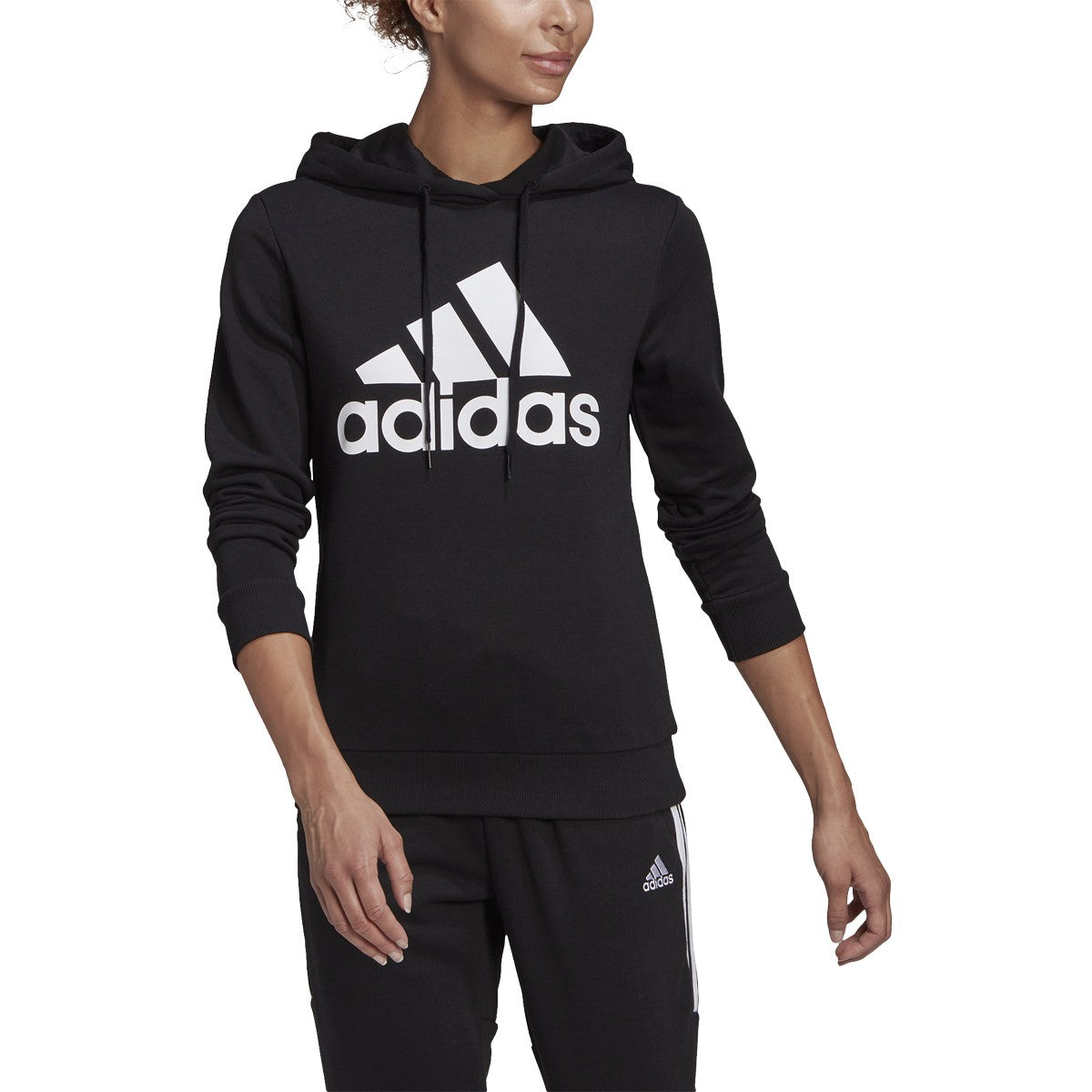 adidas Essentials Relaxed Logo Hoodie - Womens Casual