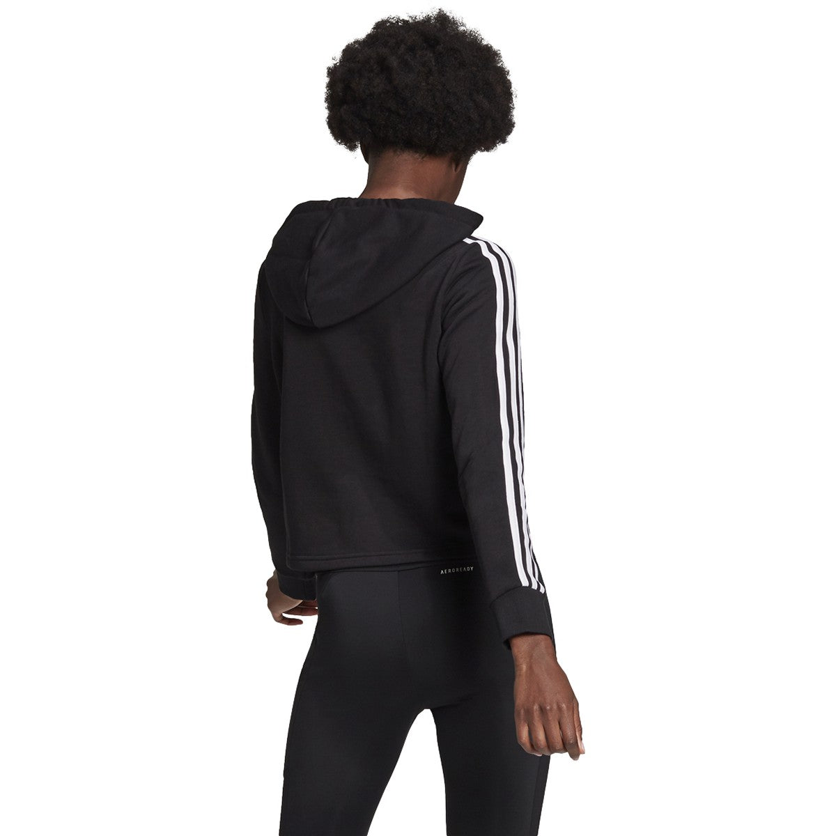adidas Essentials Crop Hoodie - Womens Casual