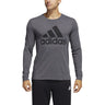 adidas Badge of Sport Longsleeve Tee - Mens Multi-Sport