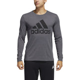adidas Badge of Sport Longsleeve Tee - Mens Multi-Sport