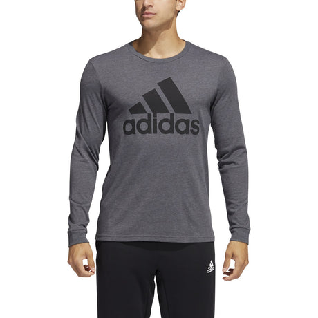 adidas Badge of Sport Longsleeve Tee - Mens Multi-Sport
