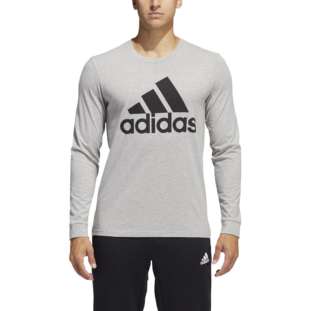 adidas Badge of Sport Longsleeve Tee - Mens Multi-Sport