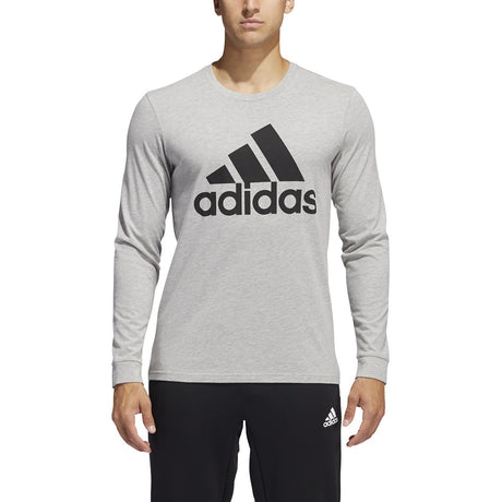 adidas Badge of Sport Longsleeve Tee - Mens Multi-Sport