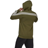 adidas Sportswear 3-Stripes Hooded Track Top - Men's Casual