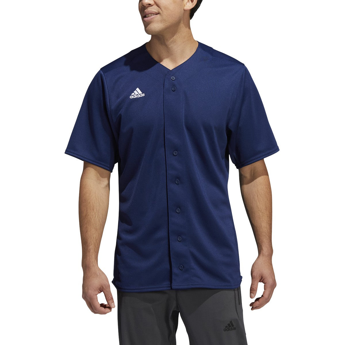 adidas Icon Pro Full Button Jersey - Mens Baseball