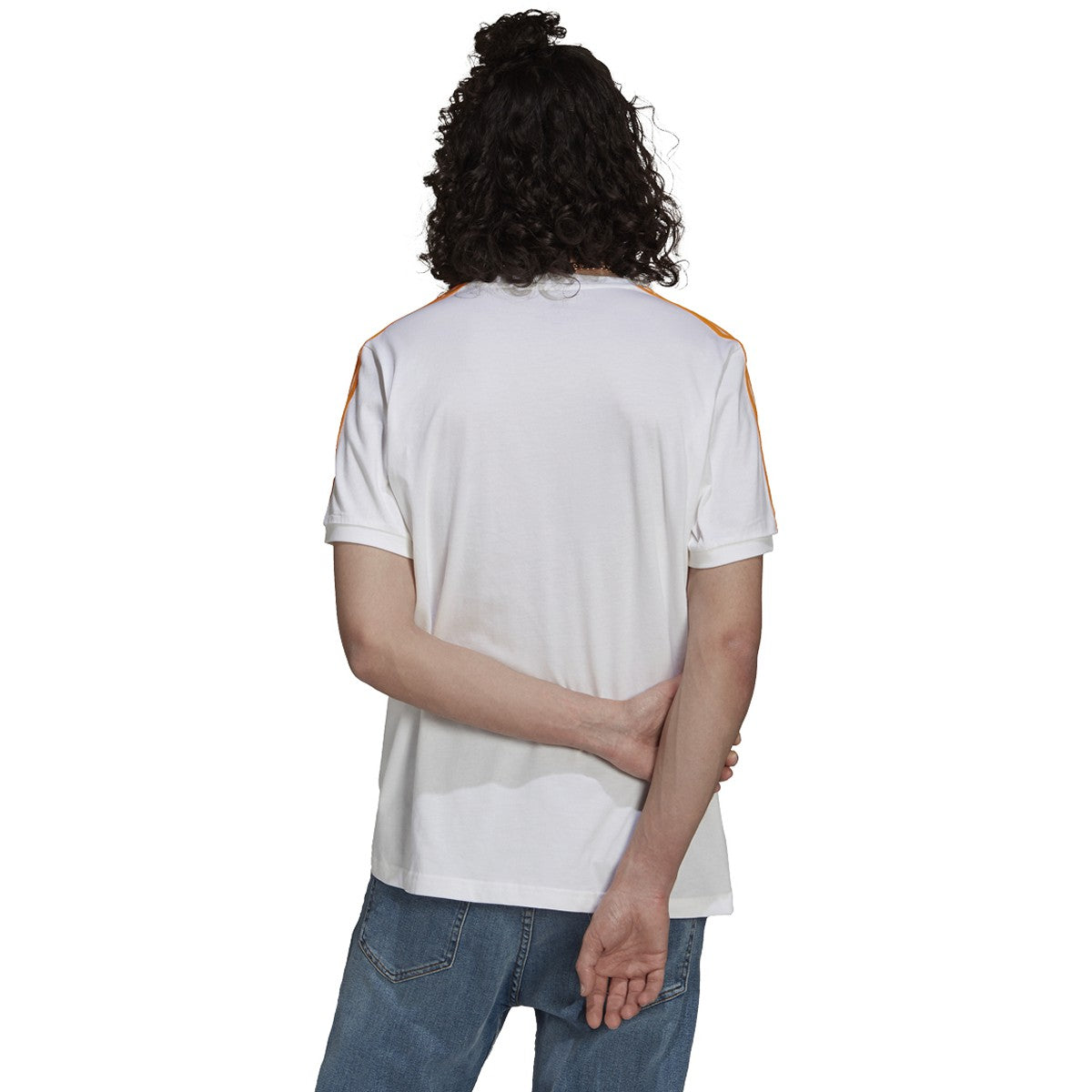 adidas Real Madrid 21-22 3-Stripes Tee - Mens Soccer