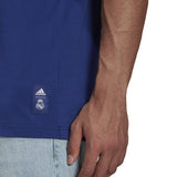 adidas Real Madrid 21-22 Graphic Tee - Mens Soccer