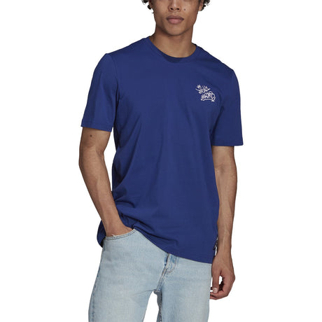 adidas Real Madrid 21-22 Graphic Tee - Mens Soccer