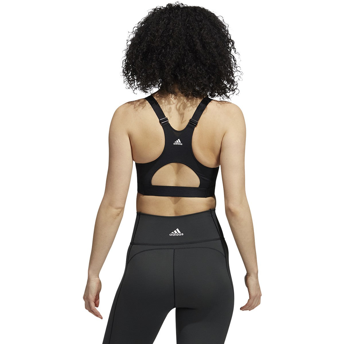 adidas Ultimate High-Support Logo Bra - Womens Training