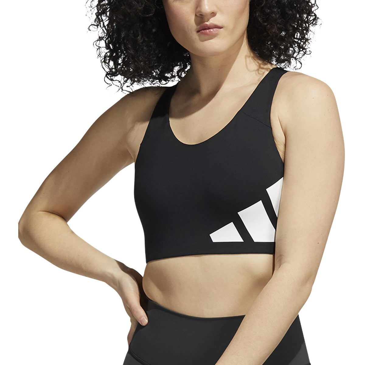 adidas Ultimate High-Support Logo Bra - Womens Training