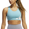 adidas Ultimate High-Support Logo Bra - Womens Training