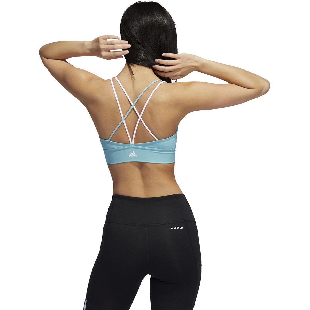 adidas All Me 3 Bar Logo Bra - Womens Training