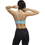 adidas All Me 3 Bar Logo Bra - Womens Training