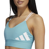 adidas All Me 3 Bar Logo Bra - Womens Training
