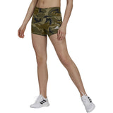 adidas 4-Inch Camo Short Tights - Womens Volleyball