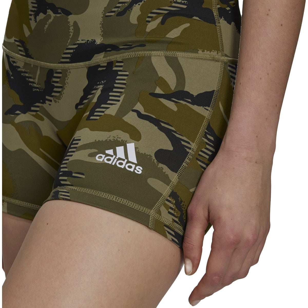 adidas 4-Inch Camo Short Tights - Womens Volleyball