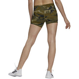 adidas 4-Inch Camo Short Tights - Womens Volleyball