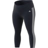adidas High Rise 3-Stripes 7/8 Tights Plus Size - Womens Training