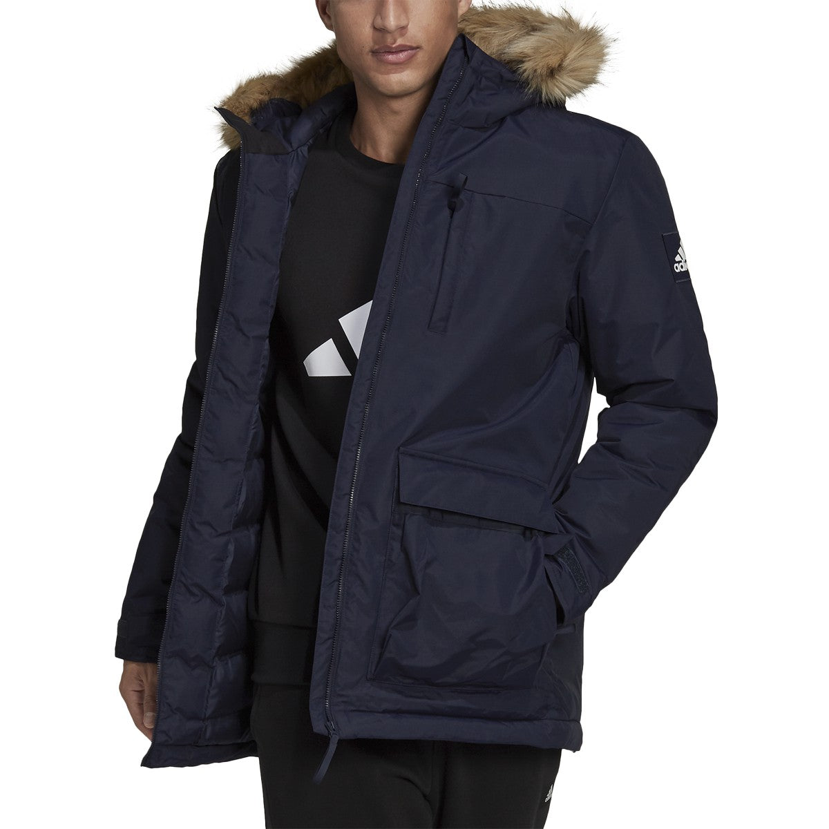 adidas Hooded Parka - Mens Outdoor