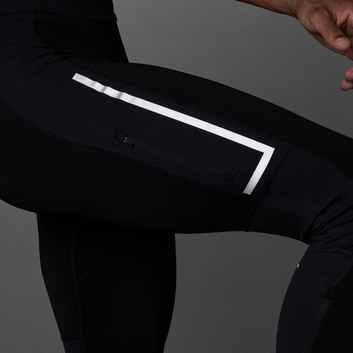 adidas Saturday Warm Running Leggings - Mens Running