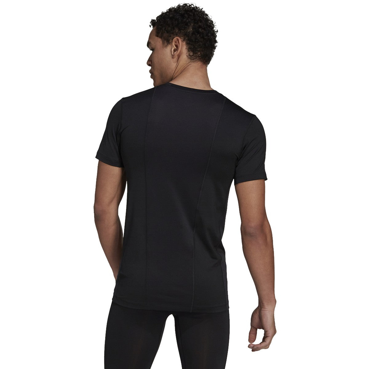 adidas Techfit Compression Mens Soccer Short Sleeve Shirt