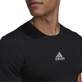 adidas Techfit Compression Mens Soccer Short Sleeve Shirt
