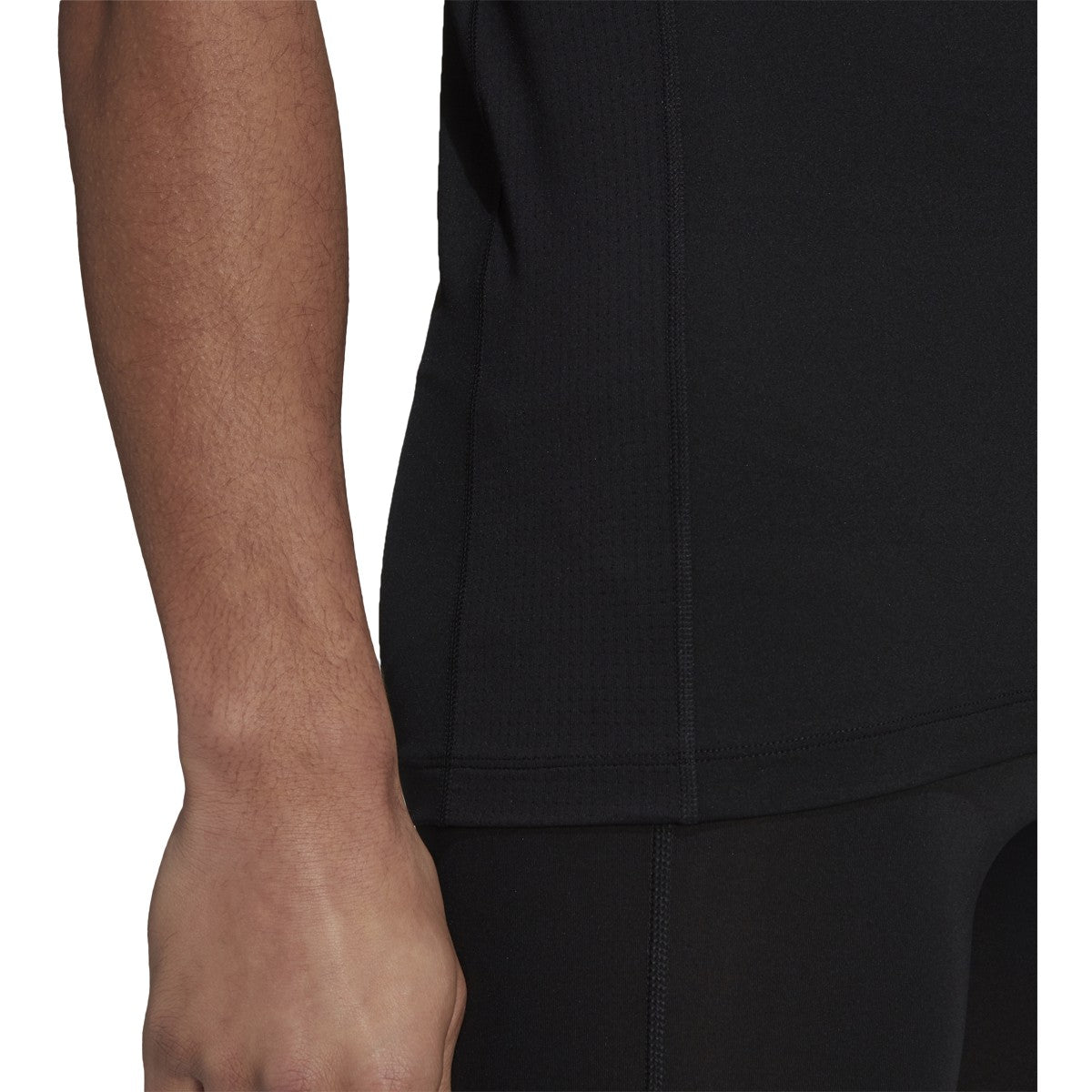 adidas Techfit Compression Mens Soccer Short Sleeve Shirt