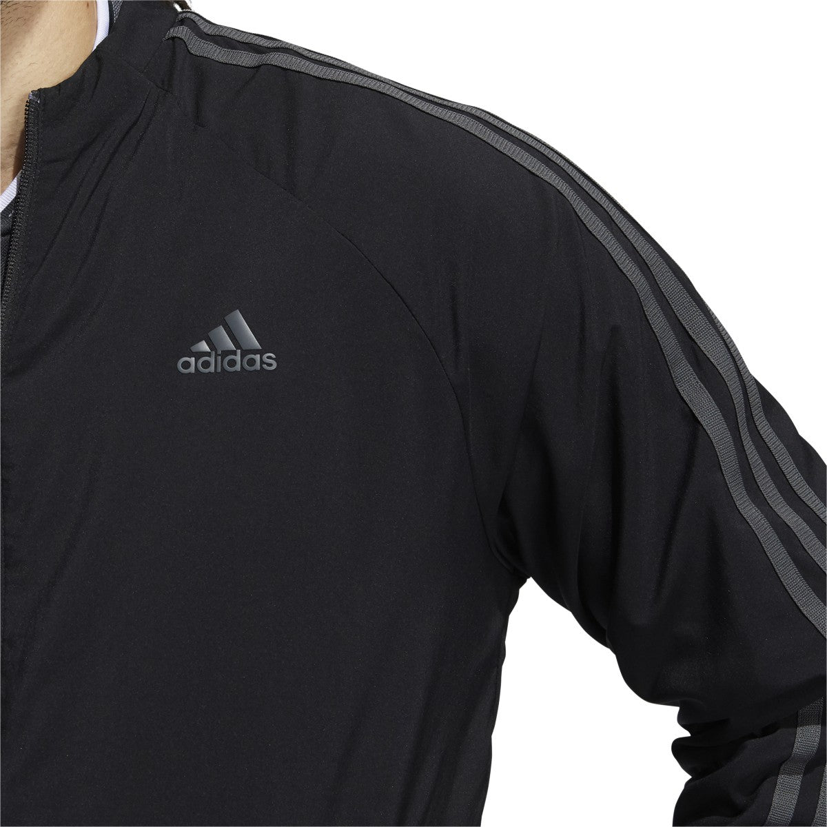 adidas Lined Full Zip Jacket - Mens Golf