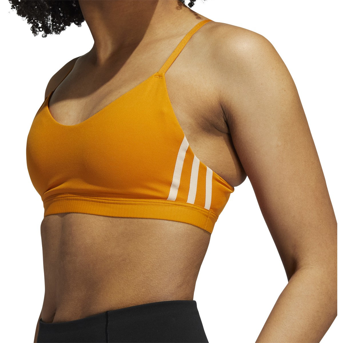 adidas All Me 3-Stripe Bra - Womens Training