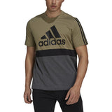 adidas Essentials Colorblock Tee - Mens Casual