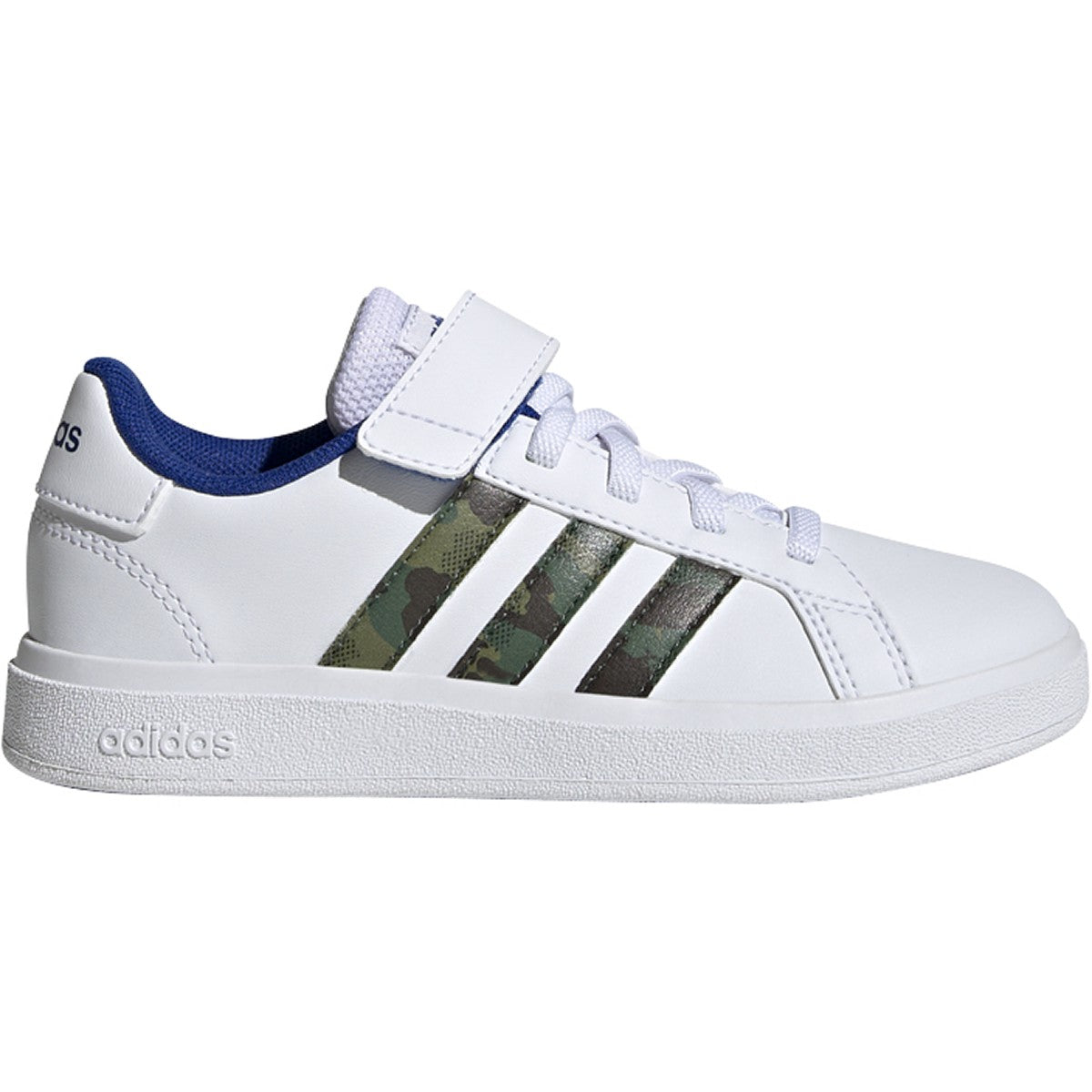 adidas Grand Court 2.0 Elastic Lace Shoe - Kids Tennis