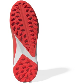 adidas Predator Edge.3 Youth Laceless Soccer Turf Shoes in Red