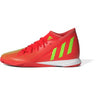 adidas Predator Edge.3 Youth Indoor Soccer Shoes in Solar Red