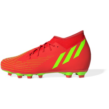 adidas Predator Edge.4 Sock Top Kids Soccer Cleats in Red