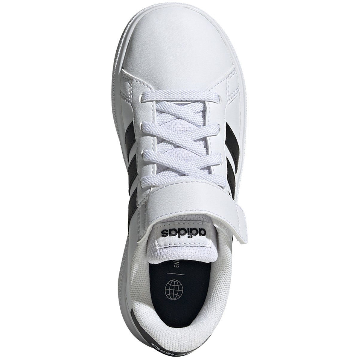 adidas Grand Court 2.0 Elastic Lace Shoe - Kids Tennis