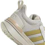 adidas Racer TR21 Toddler Shoes with Gold Stripes
