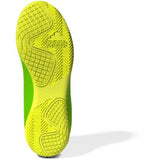adidas X Speedportal.4 Youth Indoor Soccer Shoes in Neon Green