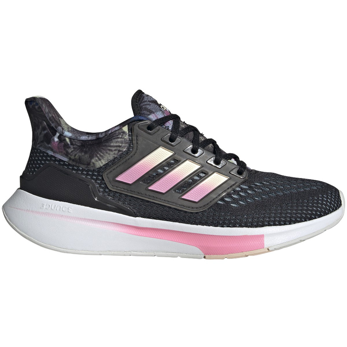 adidas EQ21 Run Womens Running Shoes with Floral Design