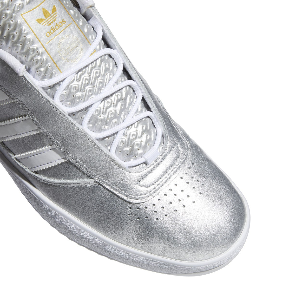 adidas Lucas Puig Mens Skateboarding Shoes in Silver