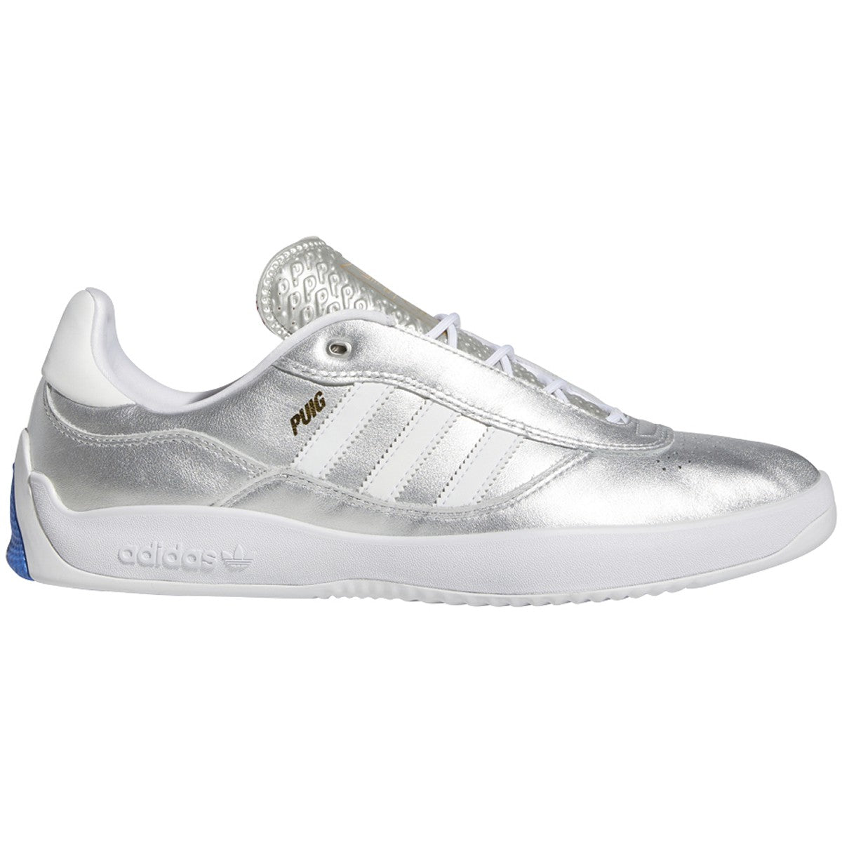 adidas Lucas Puig Mens Skateboarding Shoes in Silver