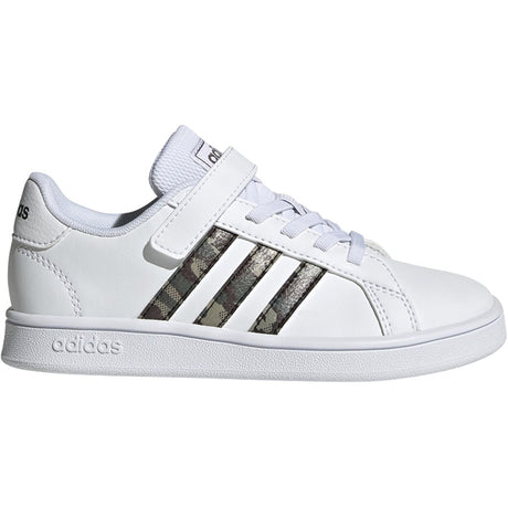 adidas Grand Court Elastic Lace Shoe - Kids Tennis