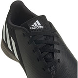 adidas Predator Edge.4 Youth Indoor Soccer Shoes in Black and White