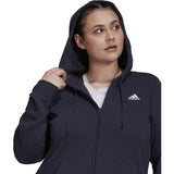adidas Essentials Plus Size Full-Zip Hoodie - Womens Casual
