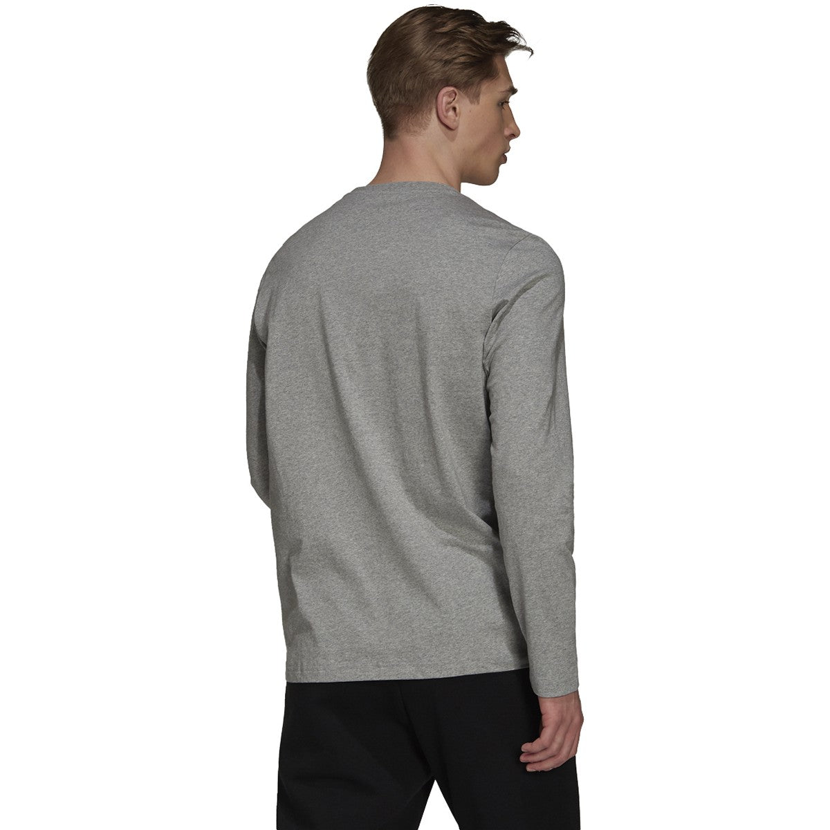 adidas Essentials Long Sleeve Tee Shirt - Mens Casual