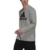 adidas Essentials Long Sleeve Tee Shirt - Mens Casual
