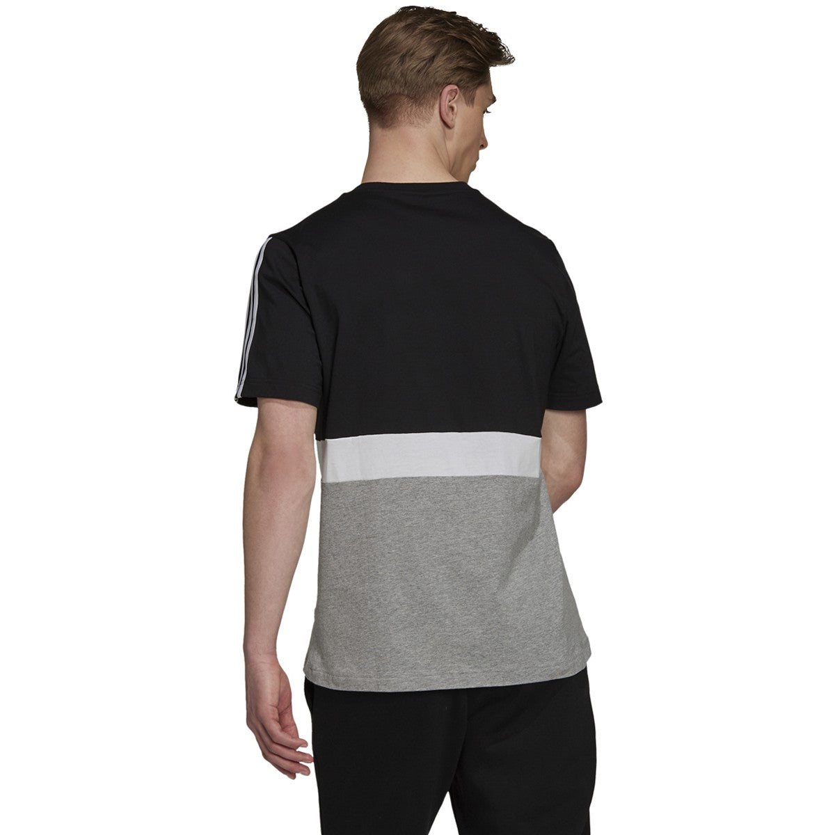adidas Essentials Colorblock Tee - Mens Casual