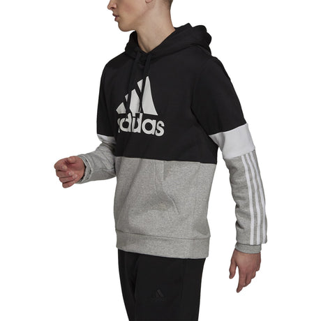 adidas Essentials Fleece Colorblock Hoodie - Mens Casual
