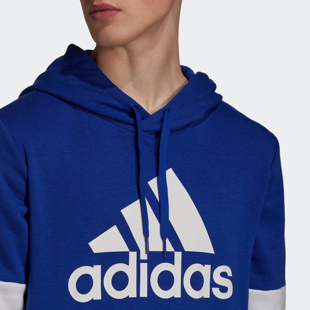 adidas Essentials Fleece Colorblock Hoodie - Mens Casual