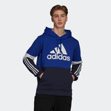 adidas Essentials Fleece Colorblock Hoodie - Mens Casual