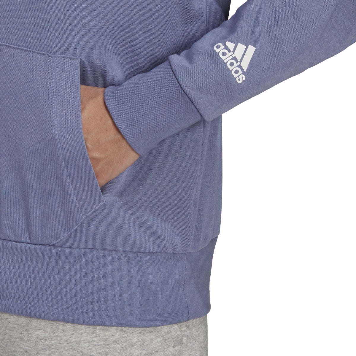 adidas Essentials Relaxed Fit Logo Hoodie - Mens Casual
